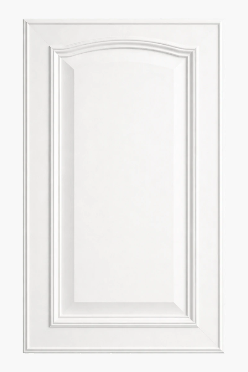 Arched panel cabinet door