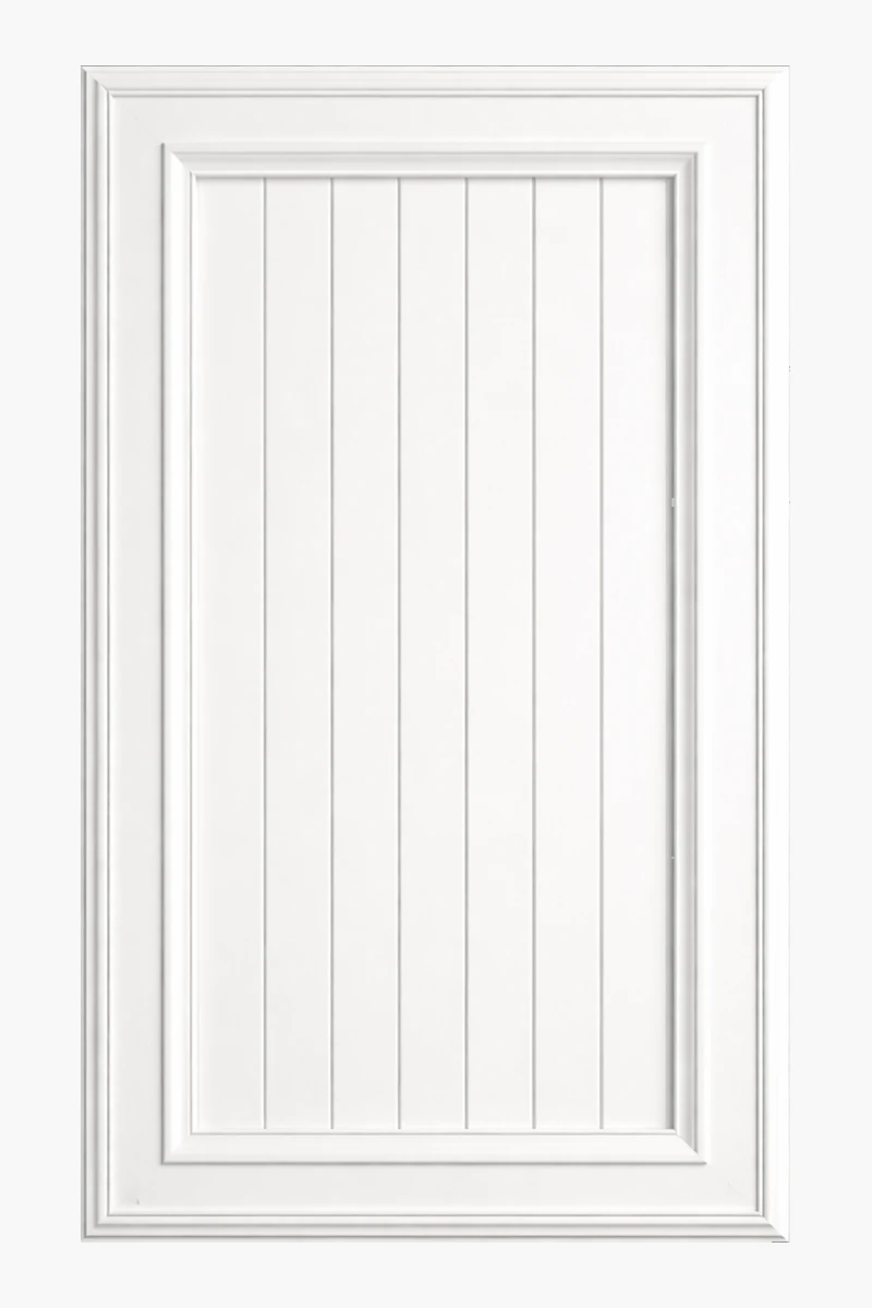 Beadboard cabinet door